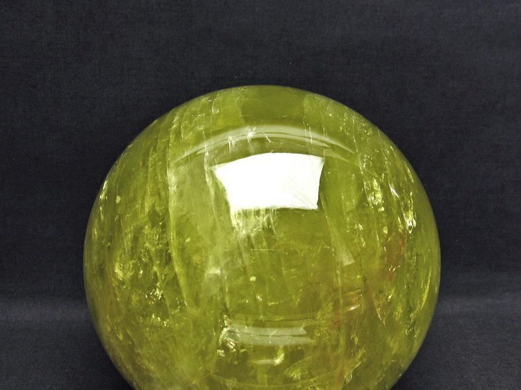 5.5Kg シトリン 丸玉 スフィア 158mm 一点物 161-450