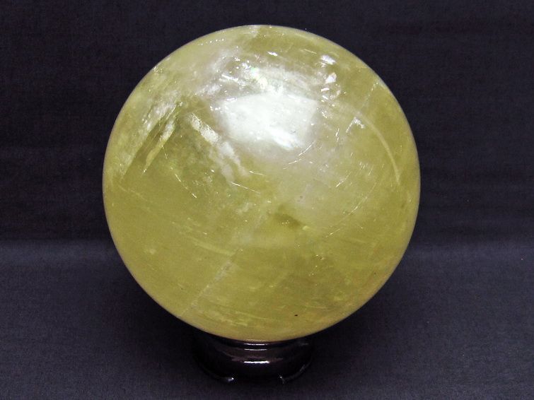 2.7Kg カルサイト 丸玉 スフィア 123mm 一点物 161-618