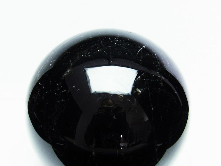 5.9Kg モリオン 黒水晶 丸玉 スフィア 160mm 一点物 161-634