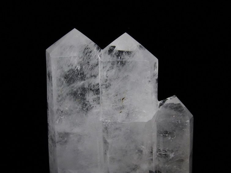 14.7Kg 水晶 六角柱 ダブルポイント 台座付属 一点物 162-154