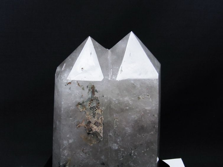 3.7Kg 水晶 六角柱 ダブルポイント 台座付属 一点物 162-234