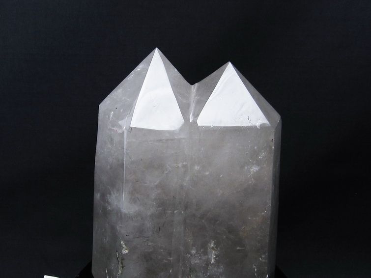 3.7Kg 水晶 六角柱 ダブルポイント 台座付属 一点物 162-234