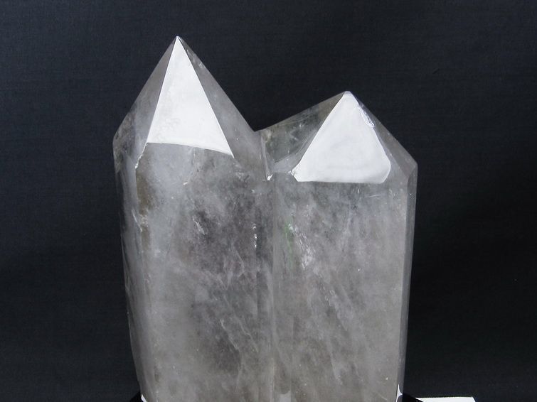 3.3Kg 水晶 六角柱 ダブルポイント 台座付属 一点物 162-238