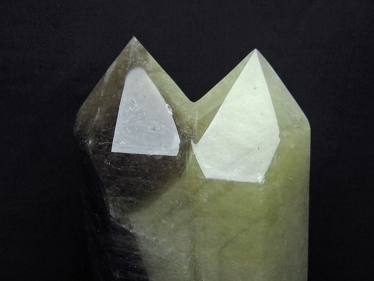 5.1Kg シトリン 六角柱 台座付属 一点物 162-36