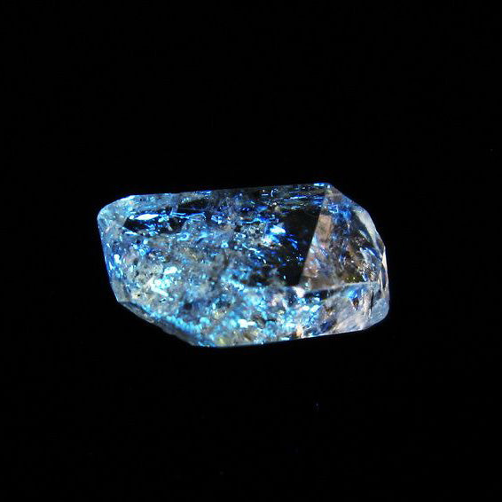 オイルインクォーツ 原石 石油入り 水晶 原石 一点物 171-3859