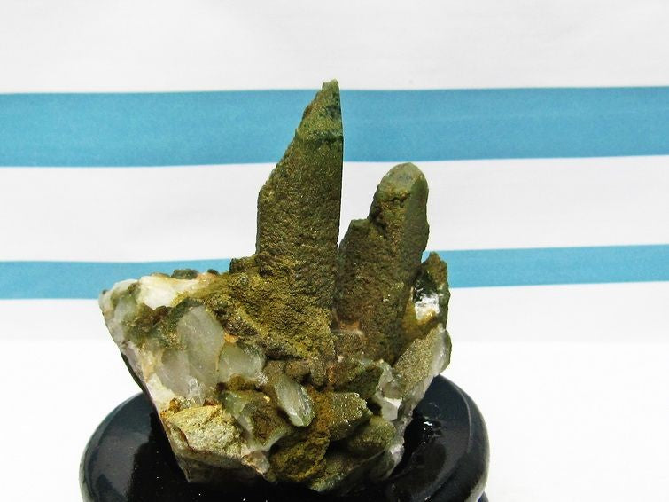 水晶クラスター 168g 天然 原石 アメリカ産 グリーンファントム 一点物 172-42