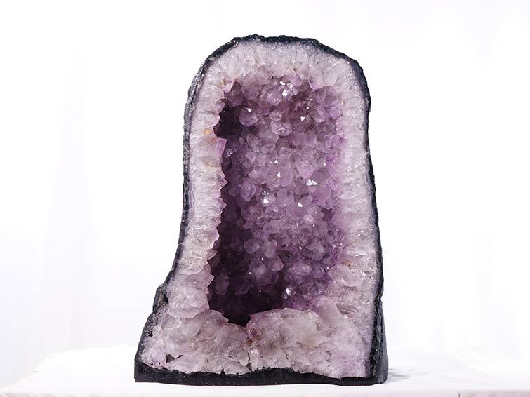 39.4Kg アメジスト ドーム 原石 ブラジル産 置物 amethyst 一点物 174-1136