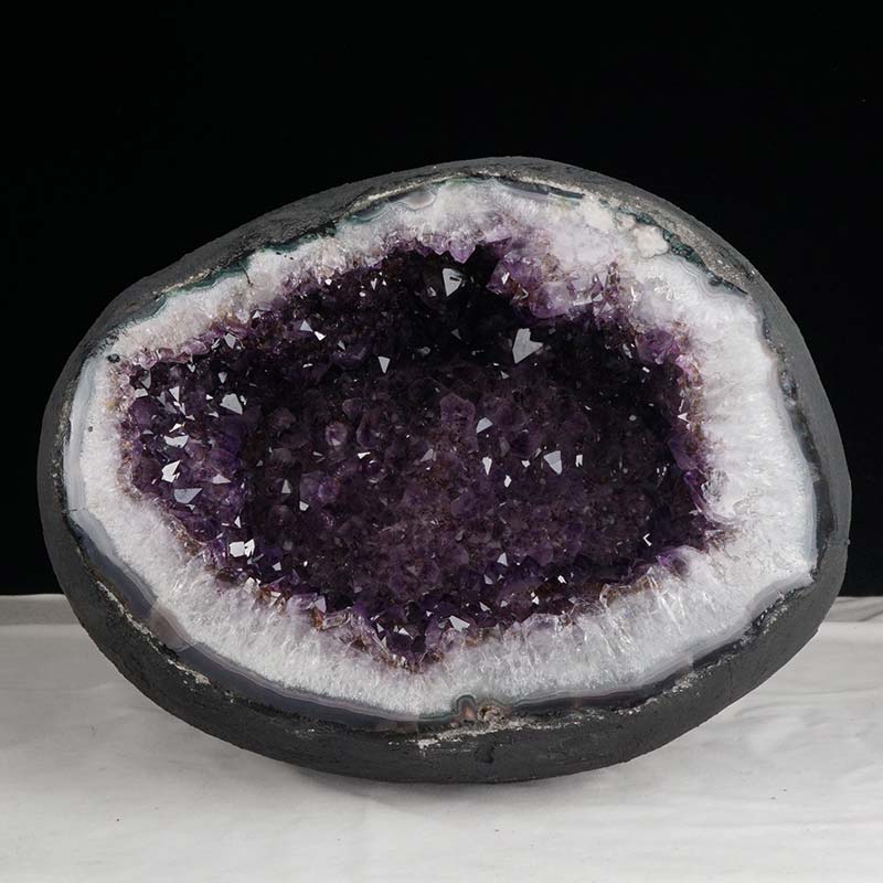 20.8Kg アメジスト ドーム ウルグアイ産 サークルジオード 原石 Amethyst アメシスト 紫水晶 一点物 174-1358