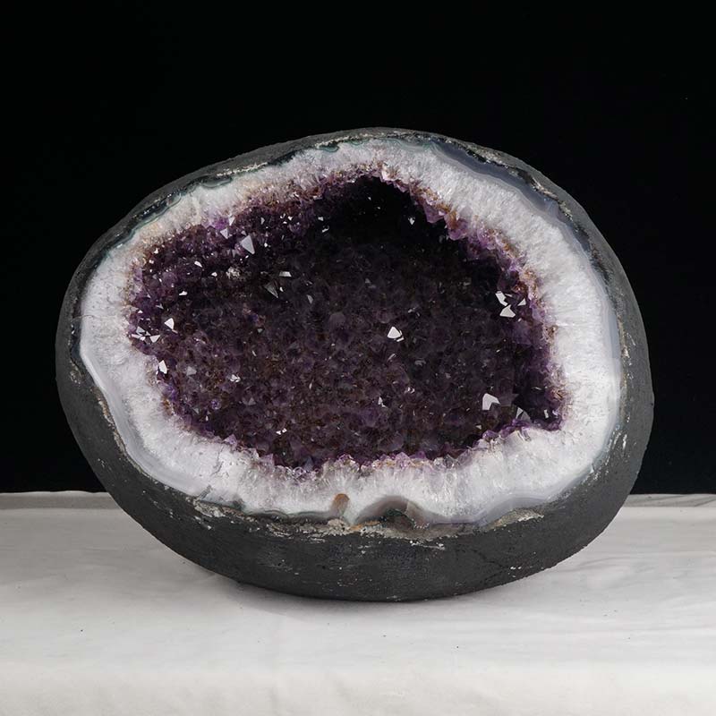 18Kg アメジスト ドーム ウルグアイ産 サークルジオード 原石 Amethyst アメシスト 紫水晶 一点物 174-1359