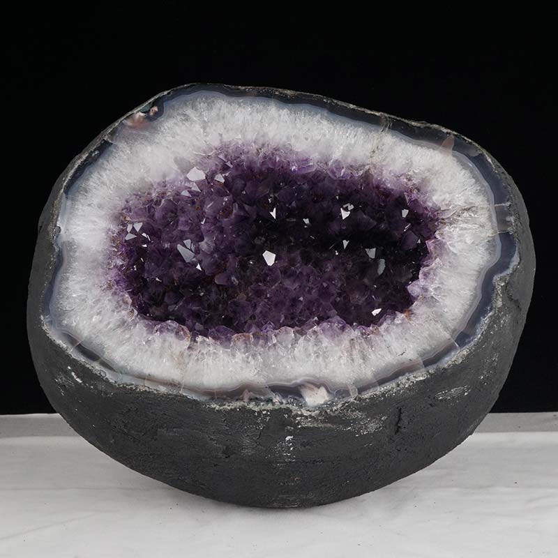 21.2Kg アメジスト ドーム ウルグアイ産 サークルジオード 原石 Amethyst アメシスト 紫水晶 一点物 174-1360