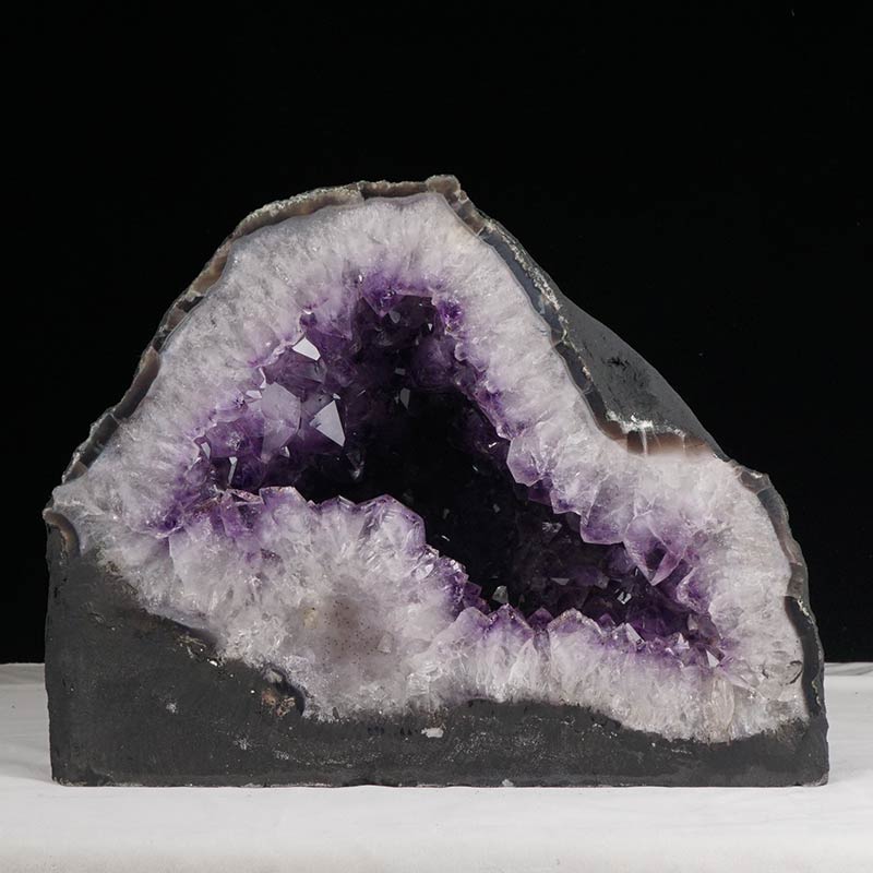 23.1Kg アメジスト ドーム ブラジル産 原石 置物 カペーラ ジオード amethyst 一点物 174-1386