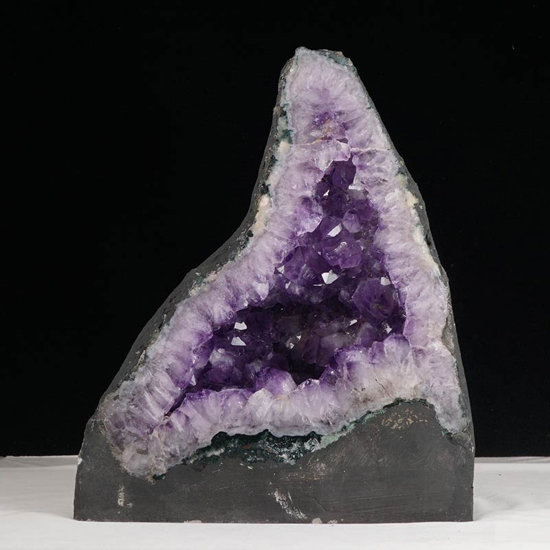 19.2Kg アメジスト ドーム ブラジル産 原石 置物 カペーラ ジオード amethyst 一点物 174-1394