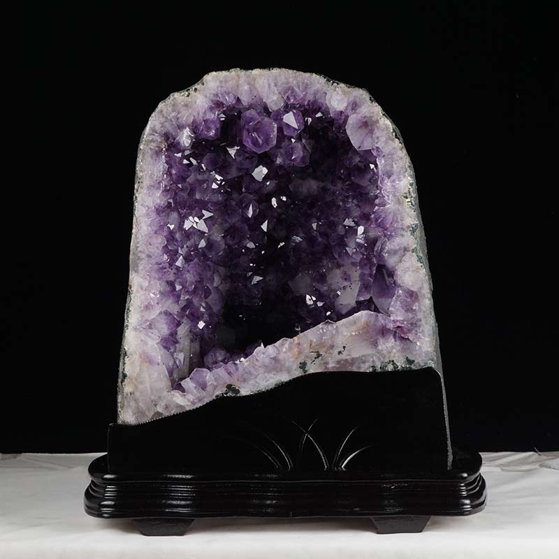 25.8Kg アメジストドーム ブラジル産 カペーラ ジオード ドーム 原石 amethyst アメシスト 紫水晶 一点物 台座付属 174-1593