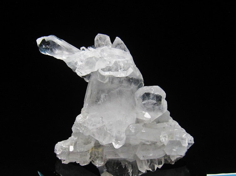 水晶クラスター 218g 原石 アメリカ産 ファーデンクォーツ入り 一点物 182-105