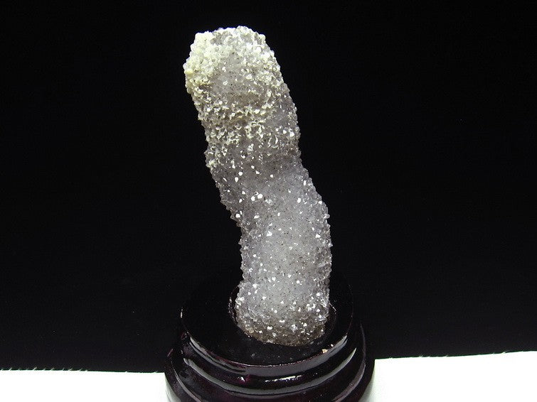 ホワイトアメジスト 原石 カクタスアメジスト クラスター ブラジル産 台座付属 花型 一点物 182-2305