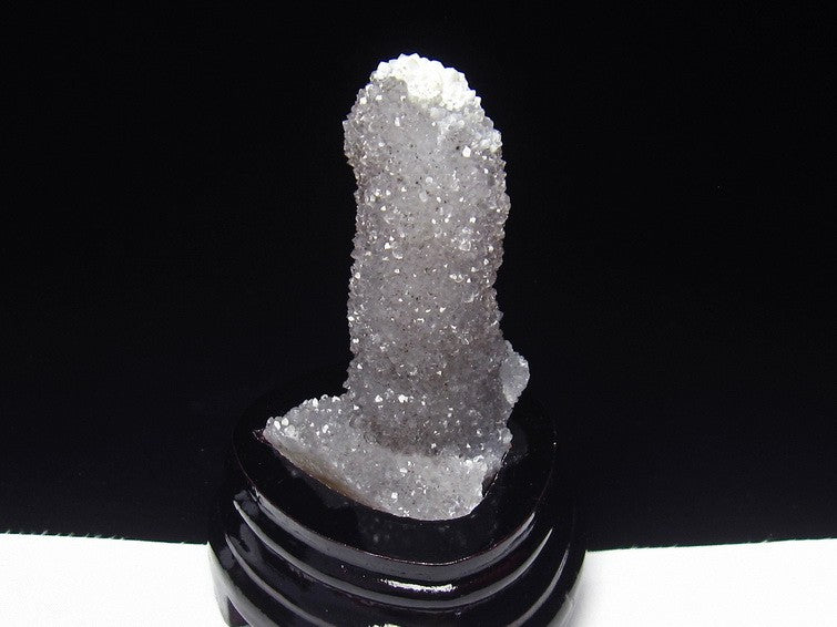 ホワイトアメジスト 原石 カクタスアメジスト クラスター ブラジル産 台座付属 花型 一点物 182-2306