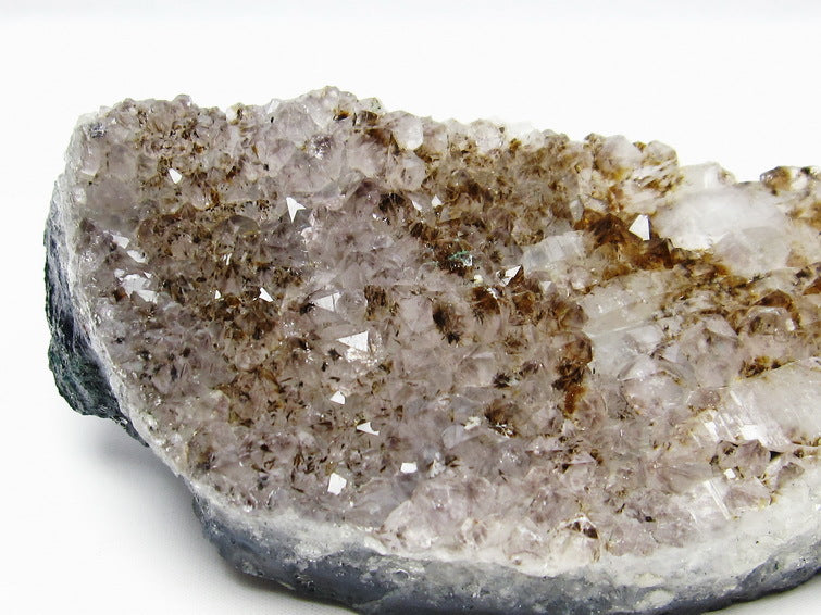 アメジスト 原石 アメジスト クラスター 673g ブラジル産 タイチンルチル 一点物 182-3609