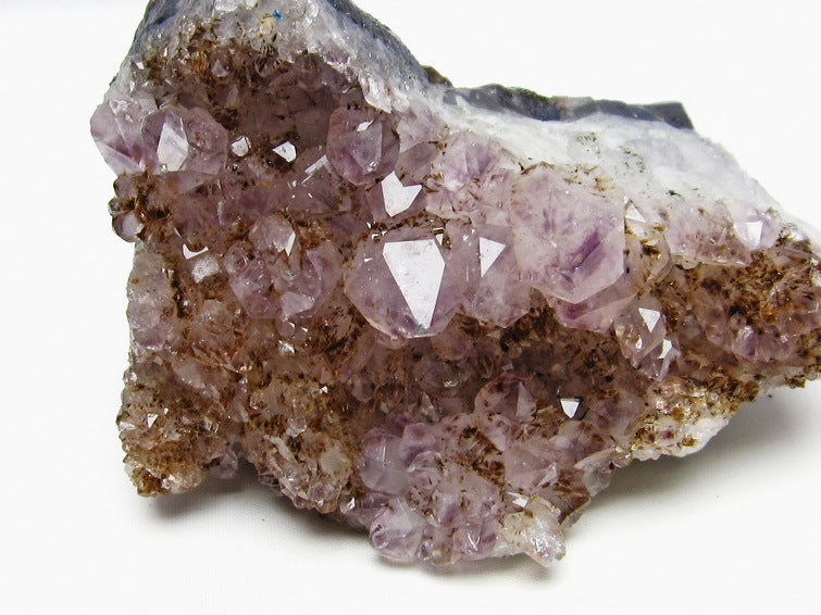 アメジスト 原石 アメジスト クラスター 654g ブラジル産 タイチンルチル 一点物 182-3610