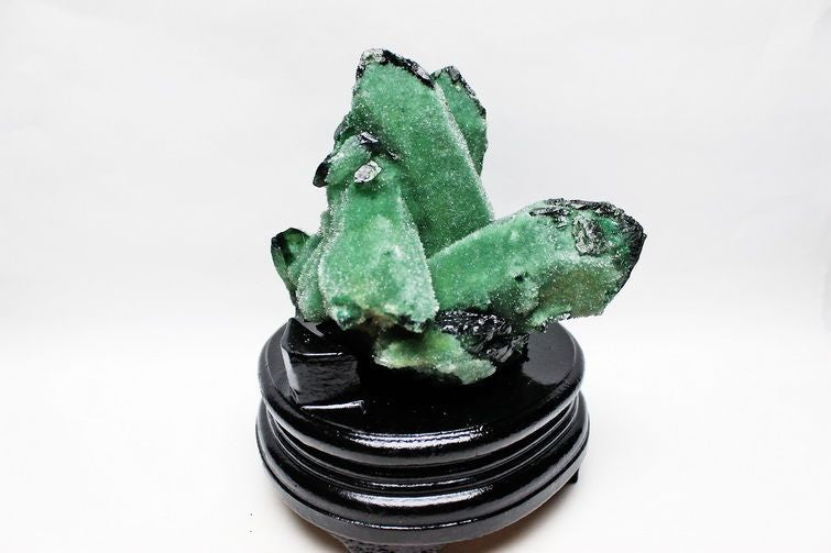 1Kg 緑水晶 クラスター 一点物 182-69
