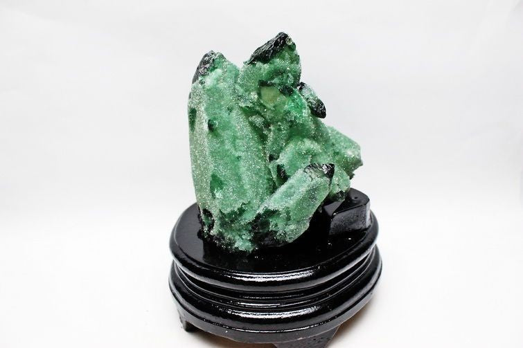 1Kg 緑水晶 クラスター 一点物 182-69