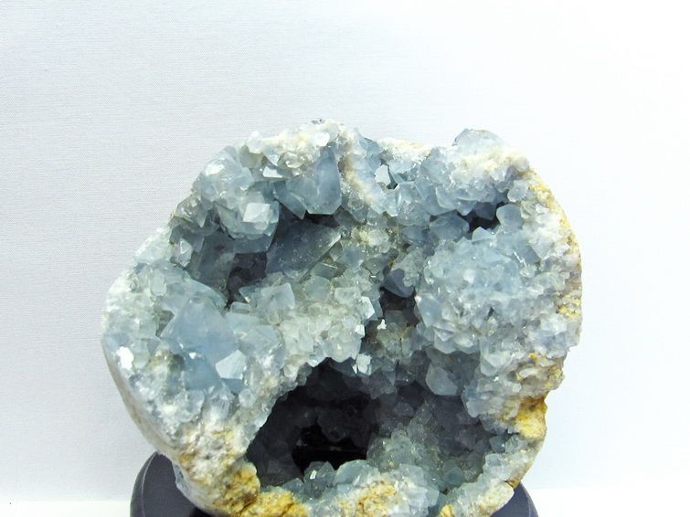2.2Kg セレスタイト 原石 天青石 台座付属 一点物 191-255