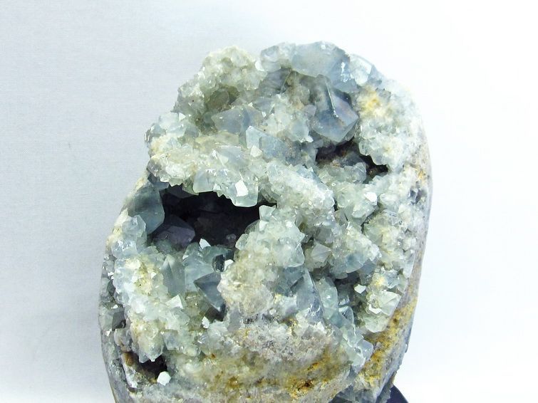 2.8Kg セレスタイト 原石 天青石 台座付属 一点物 191-260