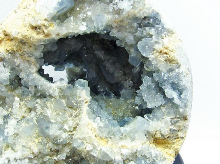 2.1Kg セレスタイト 原石 天青石 台座付属 一点物 191-264