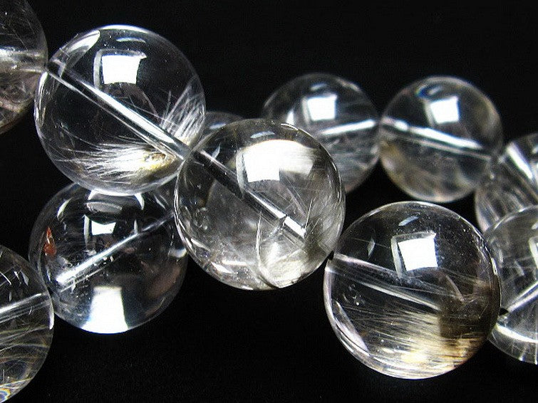プラチナルチルクォーツ ブレスレット 18mm 一点物 211-1251