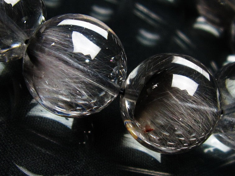 プラチナルチルクォーツ ブレスレット 16mm 一点物 211-1252