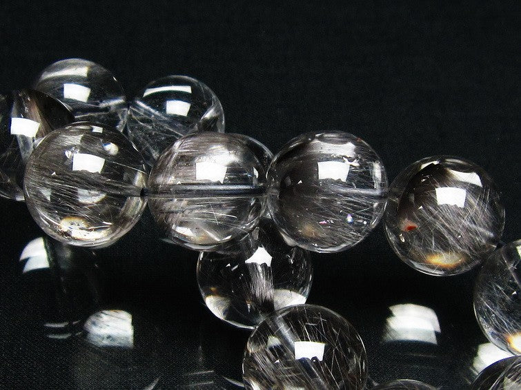 プラチナルチルクォーツ ブレスレット 16mm 一点物 211-1252