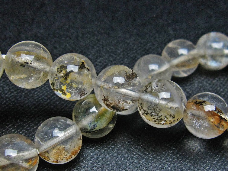 デンドリティッククォーツ ブレスレット 10mm 一点物 211-1546