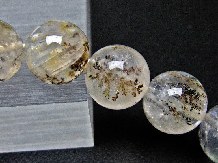 デンドリティッククォーツ ブレスレット 12mm 一点物 211-1549