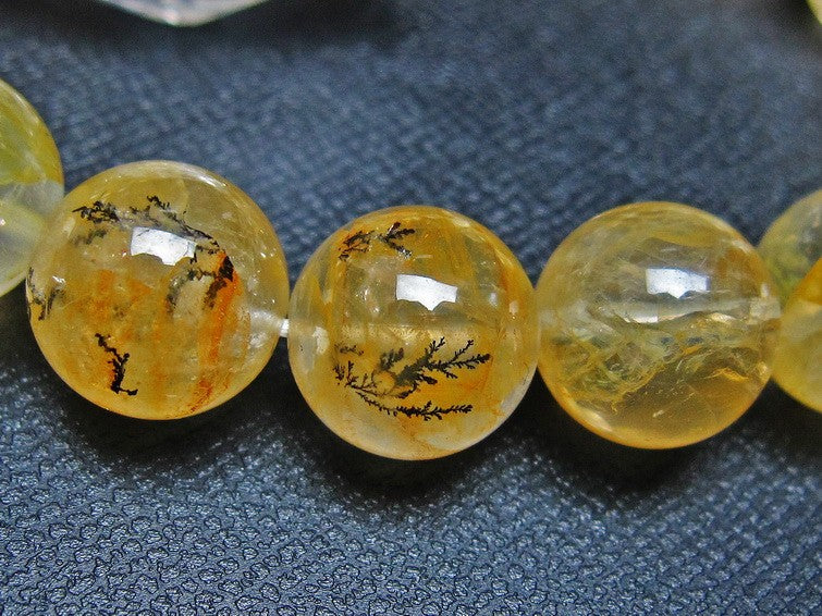 デンドリティッククォーツ ブレスレット 12mm 一点物 211-1569