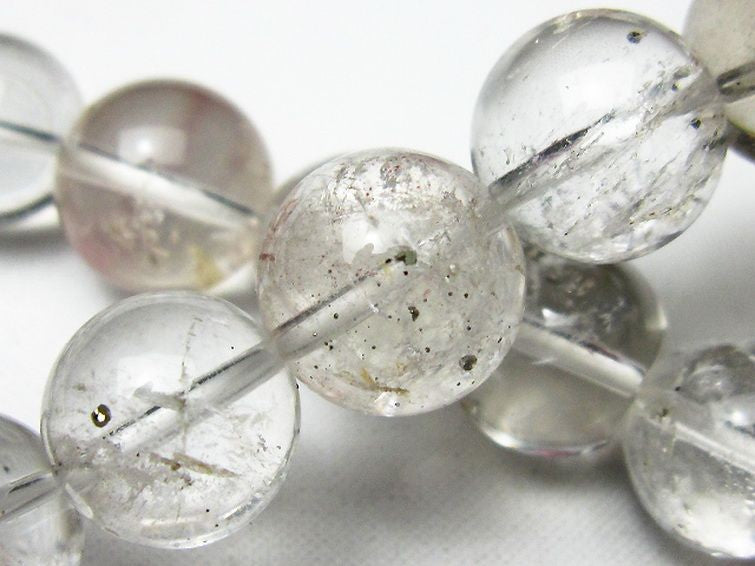 パイライトインクォーツ ブレスレット 13mm 一点物 211-1763