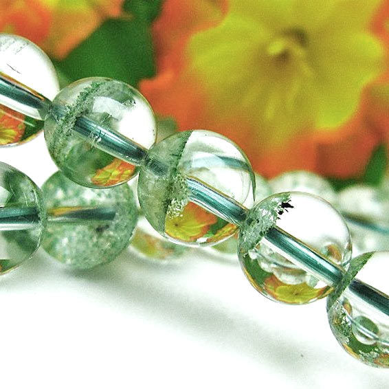 グリーンファントム ブレスレット 8mm 一点物 211-1927 – 天然石 