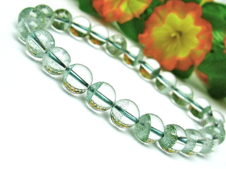 グリーンファントム ブレスレット 8mm 一点物 211-1927