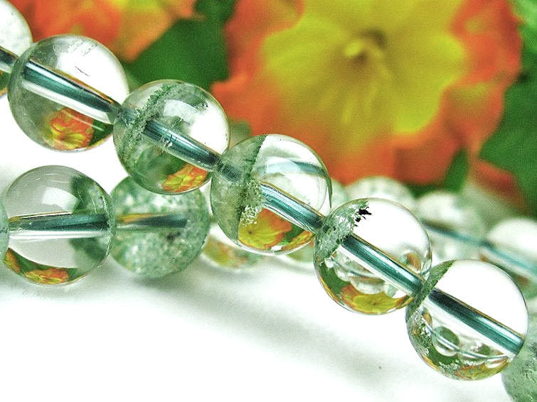 グリーンファントム ブレスレット 8mm 一点物 211-1927