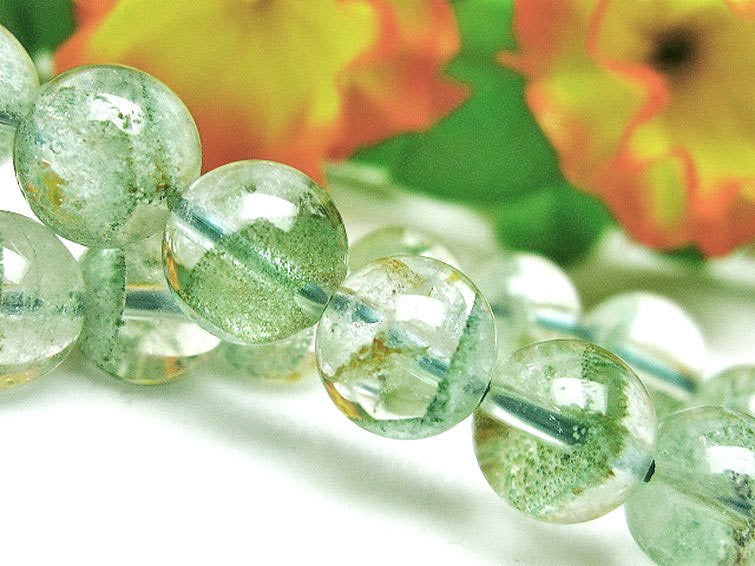 グリーンファントム ブレスレット 8mm 一点物 211-1946