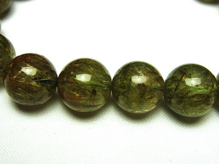 グリーンエピドート ブレスレット 12mm 一点物 211-2202