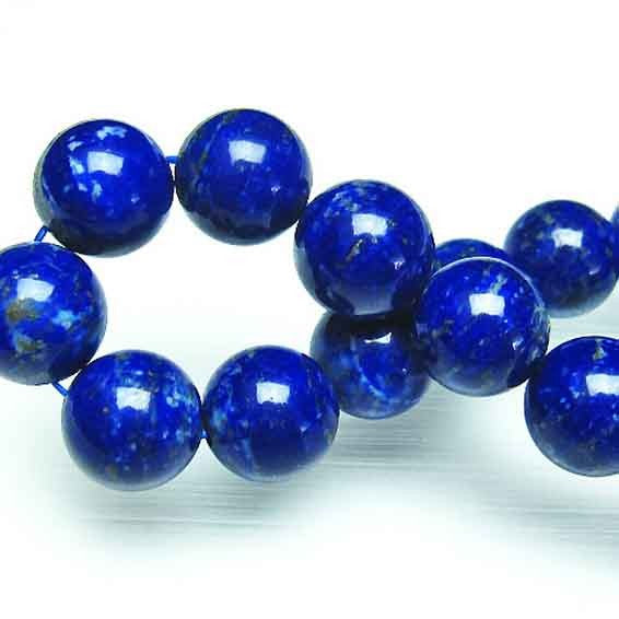 ラピスラズリ ブレスレット 13mm 一点物 211-2369