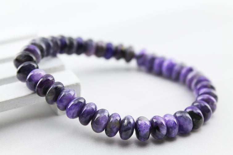 チャロアイト ブレスレット 8mm 一点物 211-3848