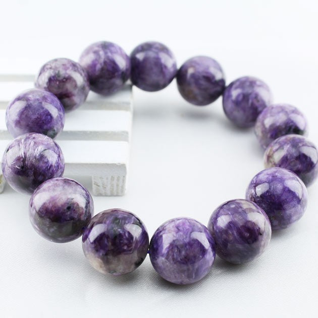 チャロアイト ブレスレット 16mm 一点物 211-4168 – 天然石