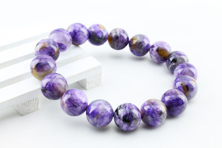 チャロアイト ブレスレット 12mm 一点物 211-4218