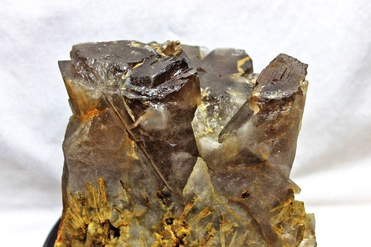 3.6Kg スモーキークォーツ 煙水晶 クラスター 虹入り 一点物 281-75