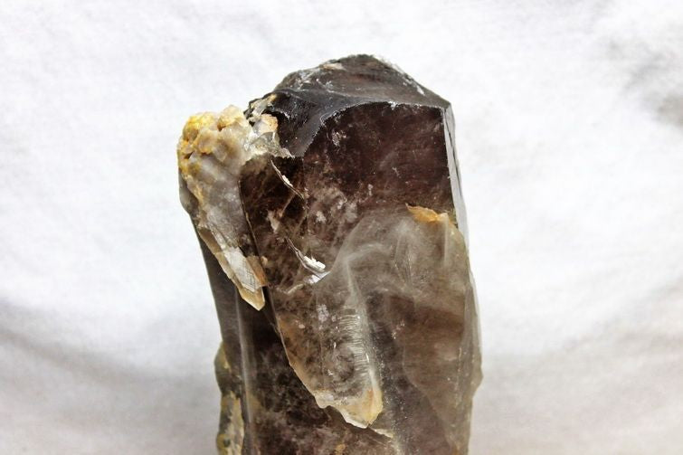 1.9Kg スモーキークォーツ 煙水晶 原石 虹入り 一点物 281-88