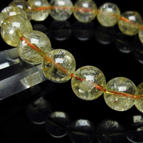 シトリン ブレスレット 11mm Citrine メンズ レディース ランダム発送 