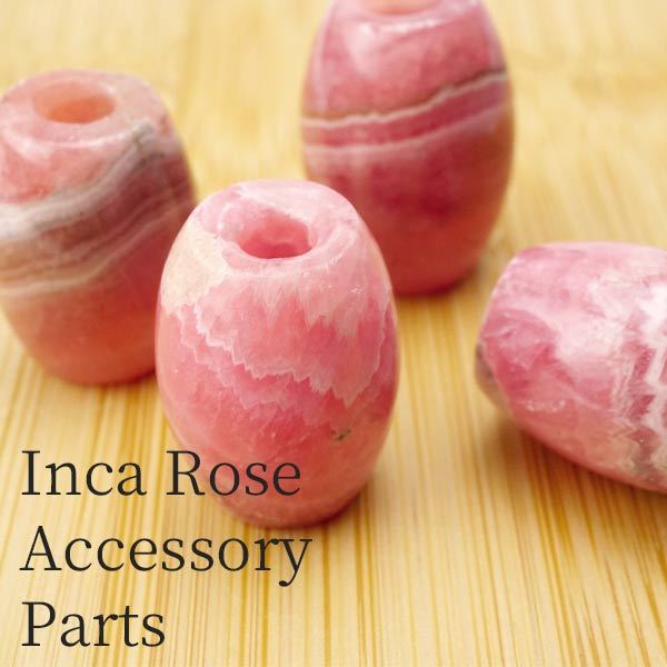 インカローズ アクセサリーパーツ 筒型ビーズ ルース 手芸 1個