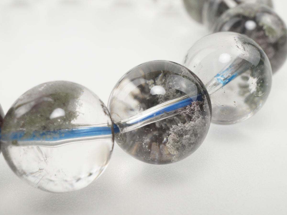 ガーデンクォーツ ブレスレット 13mm 一点物 メール便可 [M便 1/10] 111-12219