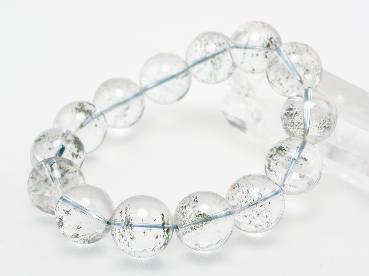 ガーデンクォーツ ブレスレット 15mm 一点物 111-12222