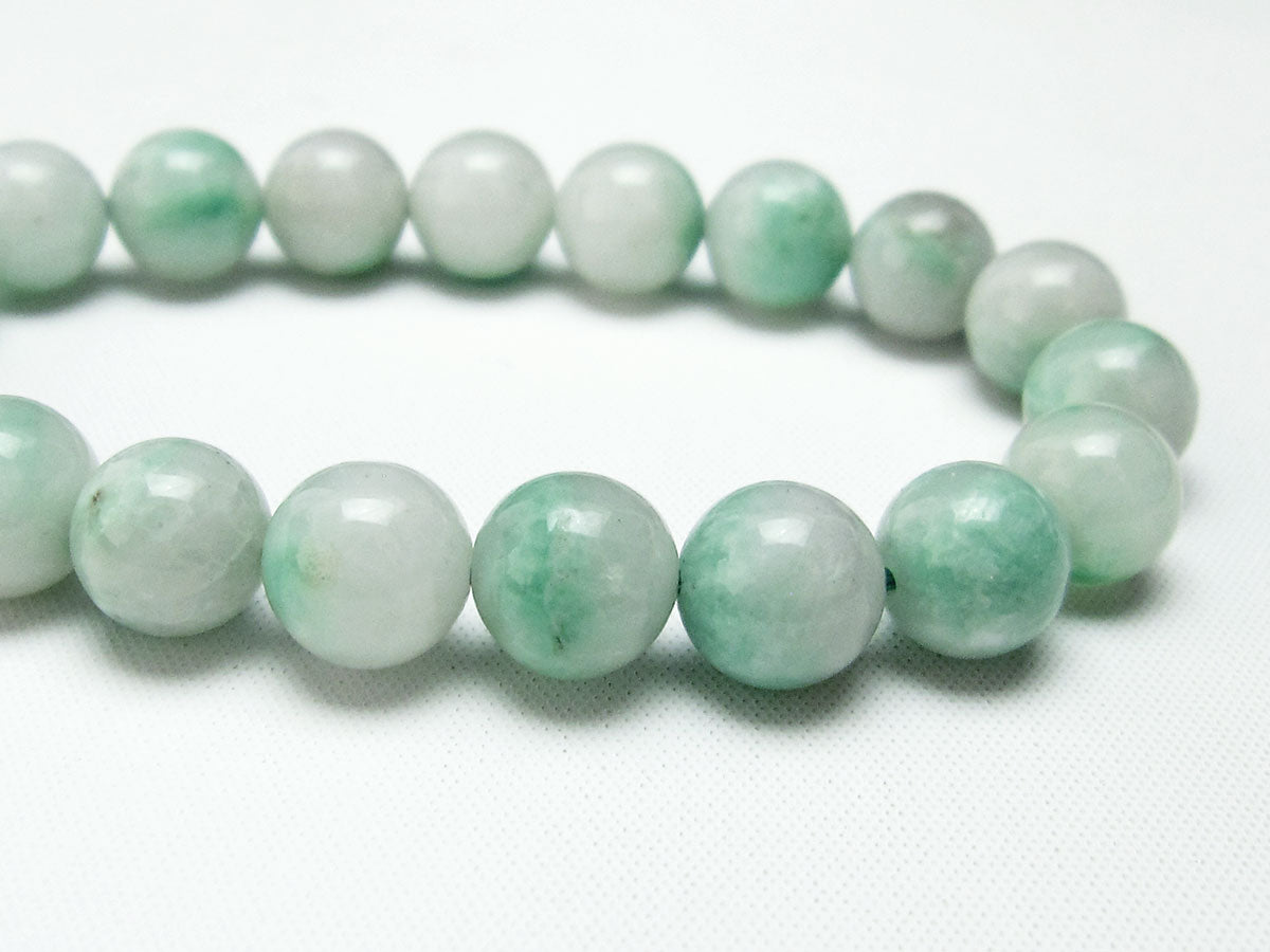 エメラルド ブレスレット 10mm  一点物 111-22741